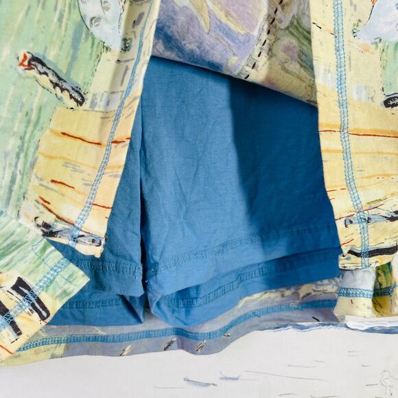 VTG Skort Med - L Take Two Vintage Short Skirt Skort M/L Beach Scene Skirt M-L - Picture 8 of 16